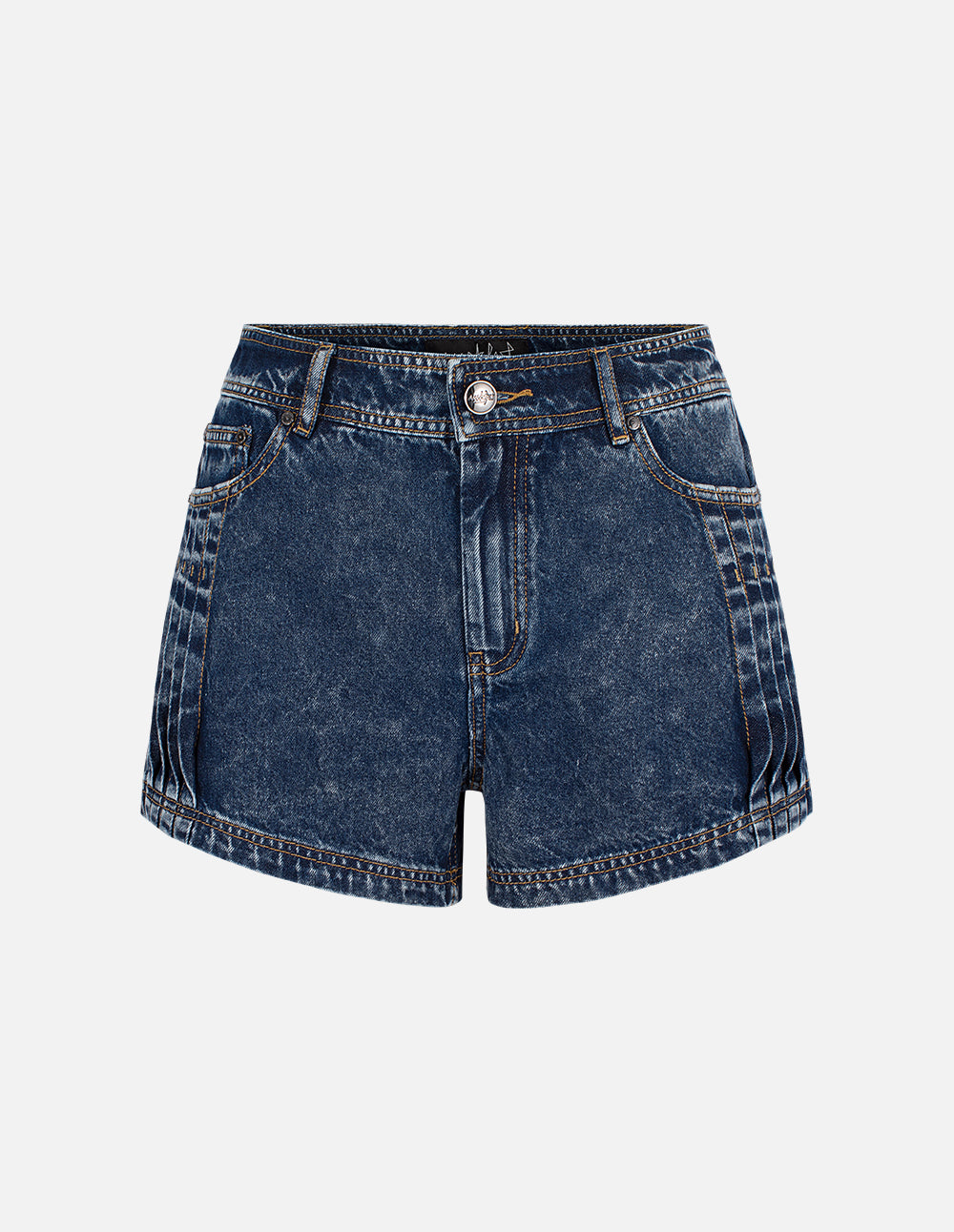 Women's Snowflake Washed Cotton Denim Shorts