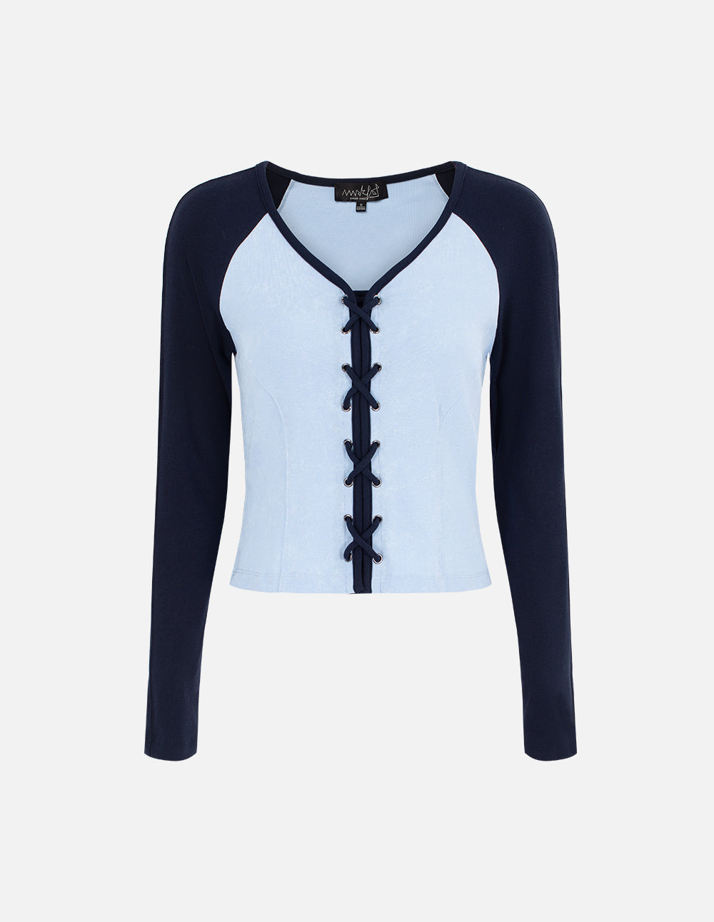 Women's Citywalk V-Neck Contrast Top