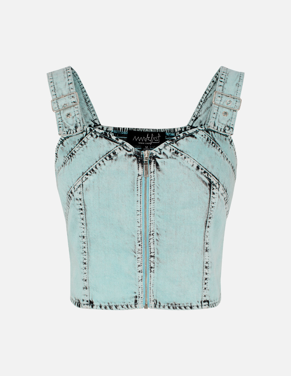 Design Heavy Washed Glacier Blue Denim Tank