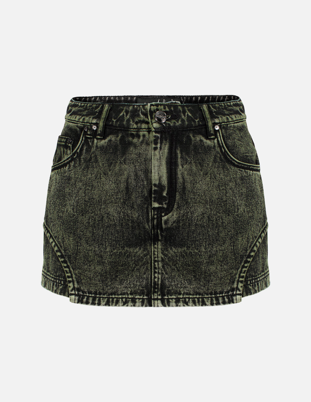 Cotton Denim Shorts
