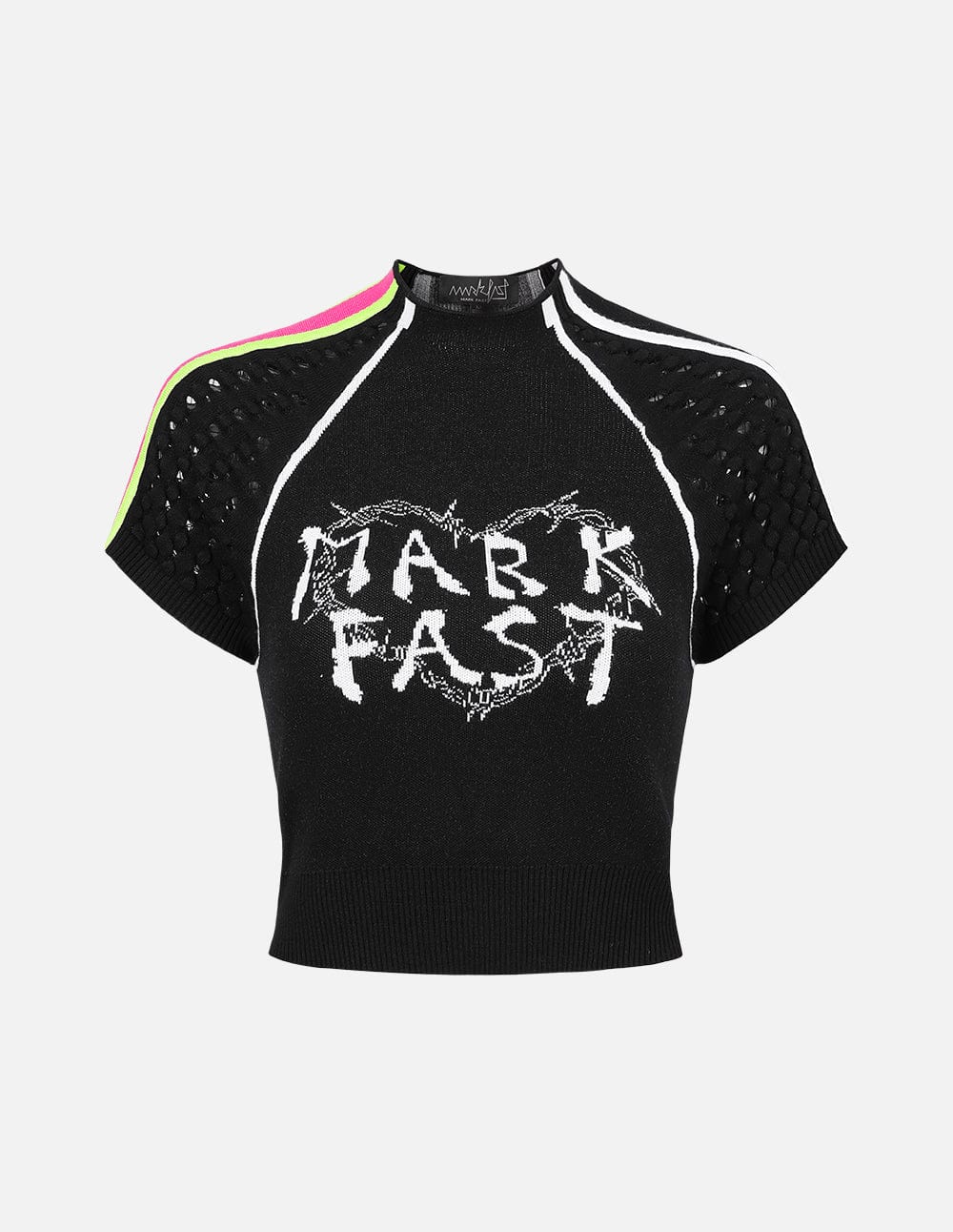 Jacquard Hollow Sleeve Sweater