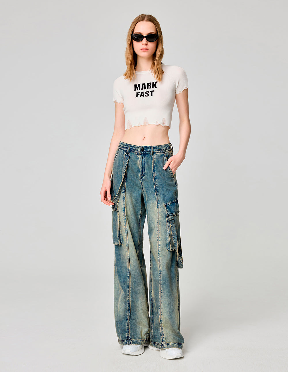 Women's Letter Logo Short Sweater