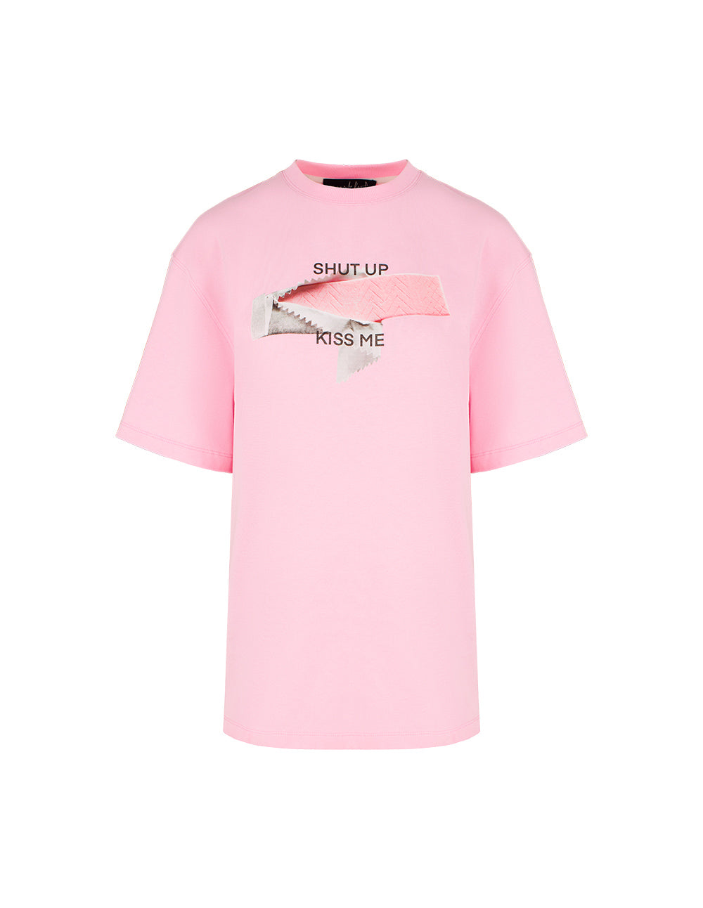 Couple Style Chewing Gum Slogan Printed T-Shirt