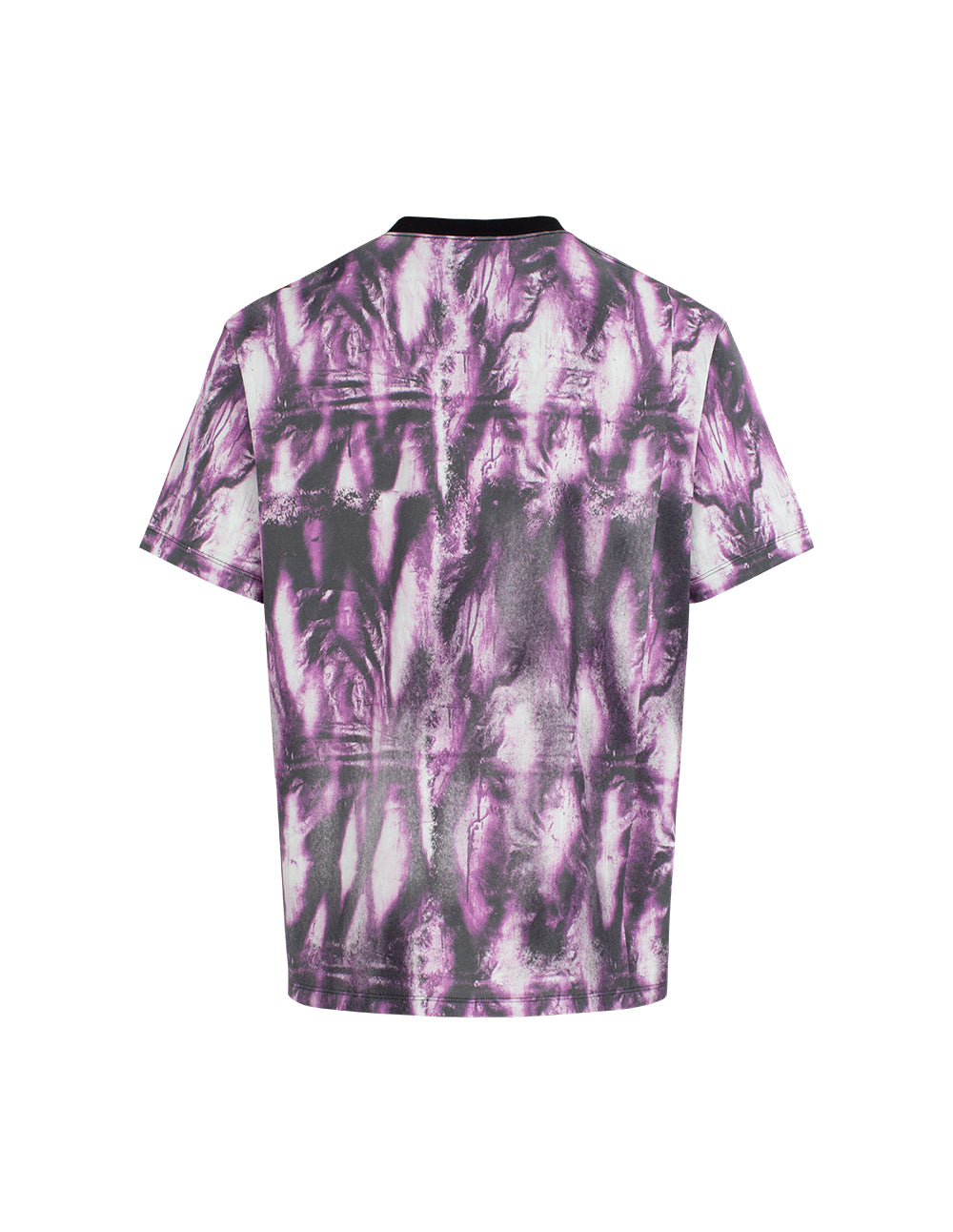 Women's Abstract Printed Cotton Loose T-Shirt