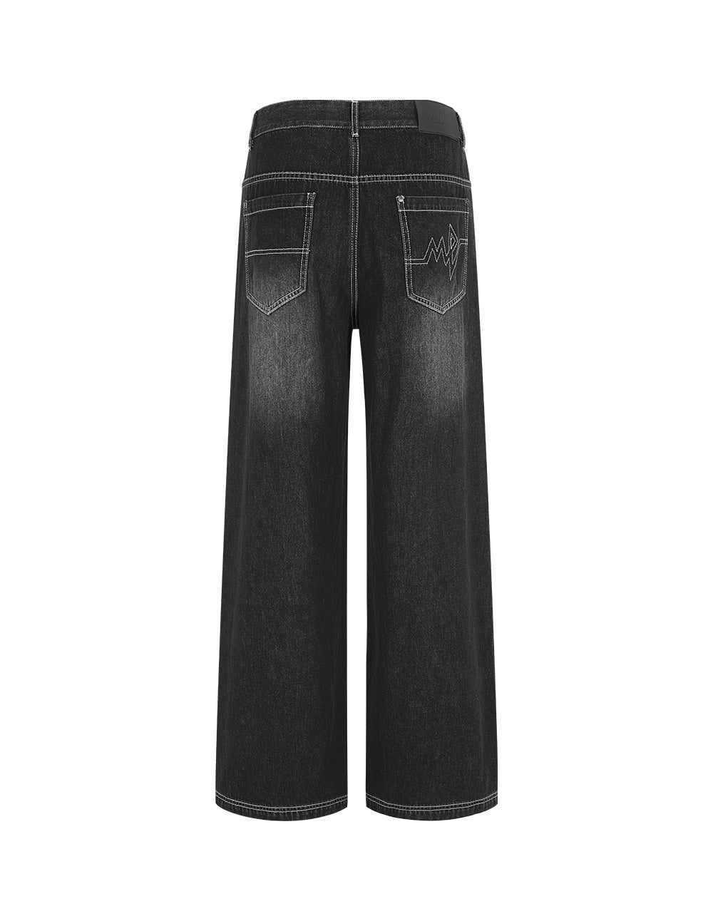 Men's Loose Ripped Washed Jeans