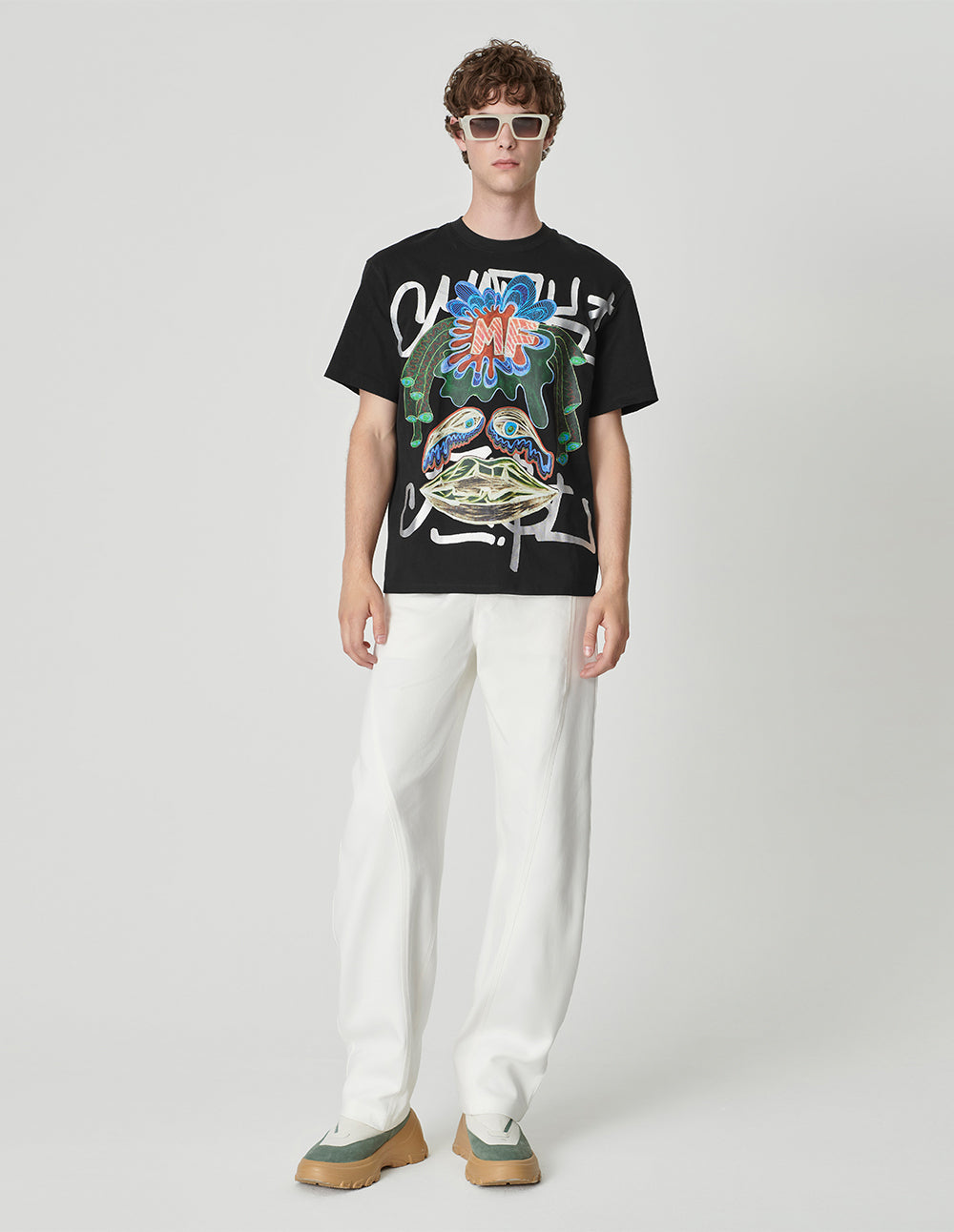 Couple Style Cool Musician Printed T-Shirt