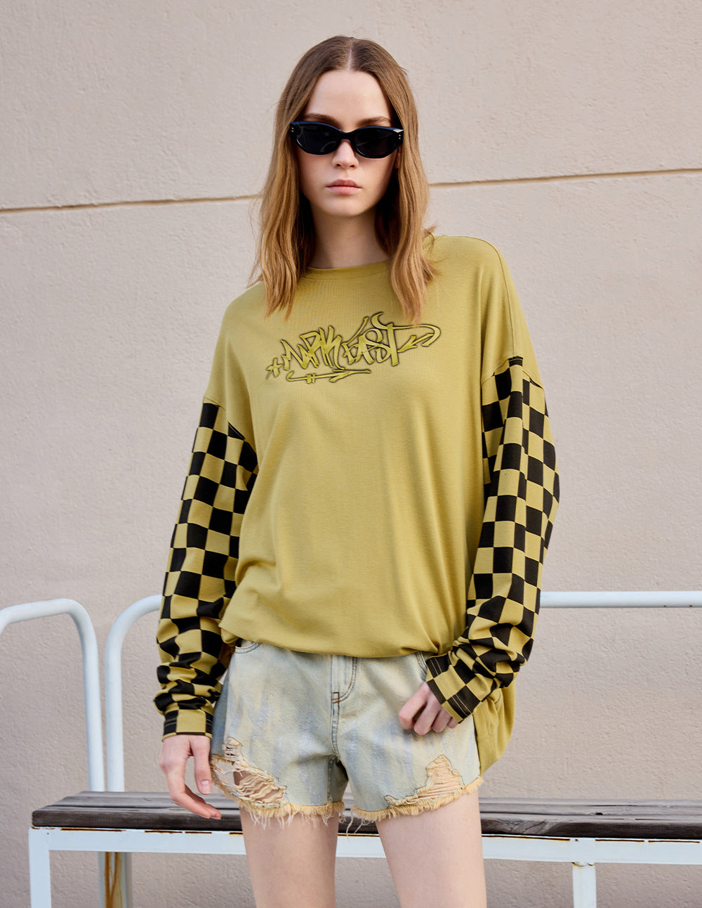 Women's Loose Letter Print T-Shirt