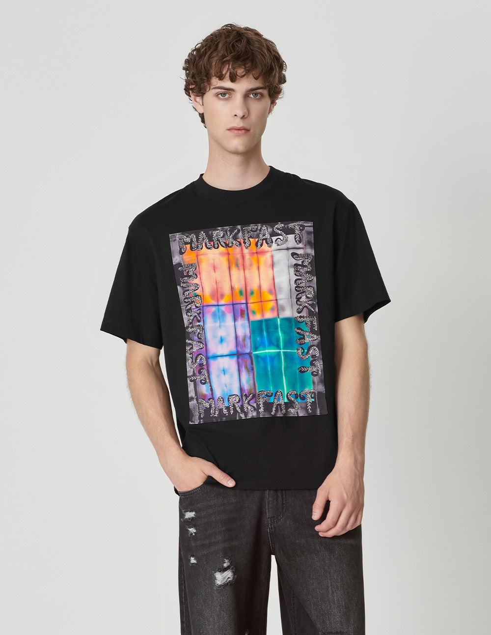 Couple's Spectrum Print T-Shirt