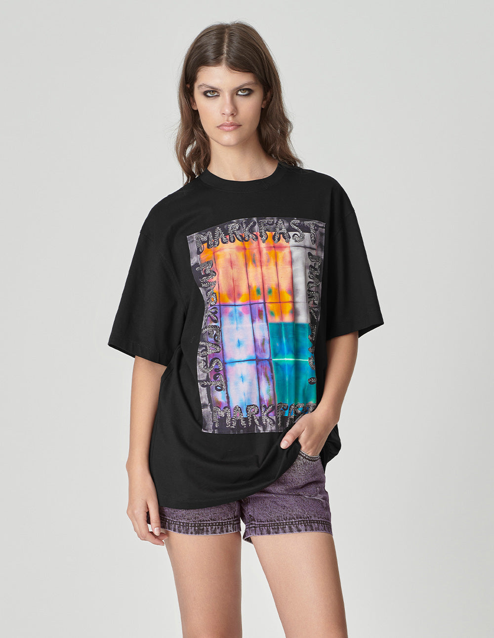 Couple's Spectrum Print T-Shirt