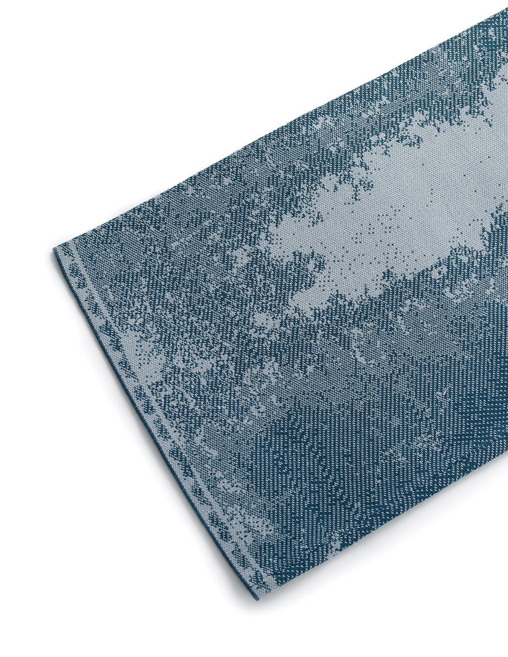 Denim Print Series Denim Blue Knitted Jeans