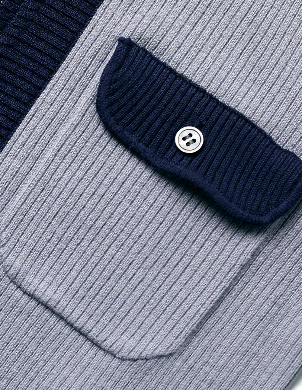 Women's Gray Purple Knitted Hooded Cardigan