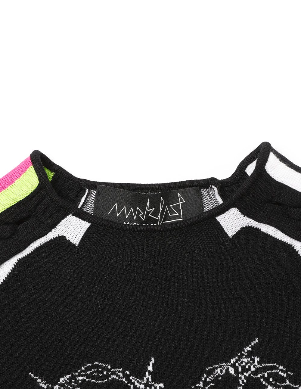 Jacquard Hollow Sleeve Sweater