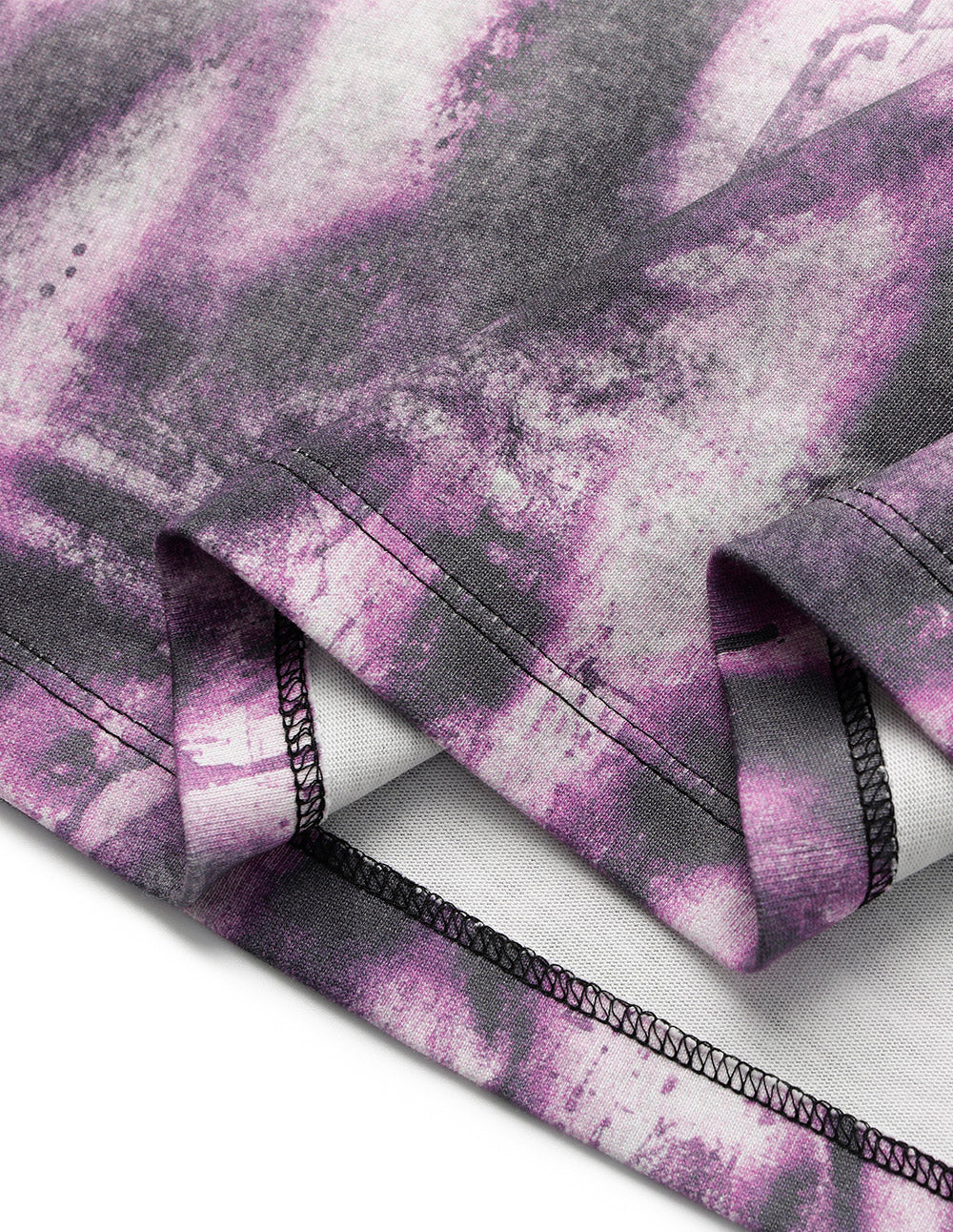 Women's Abstract Printed Cotton Loose T-Shirt