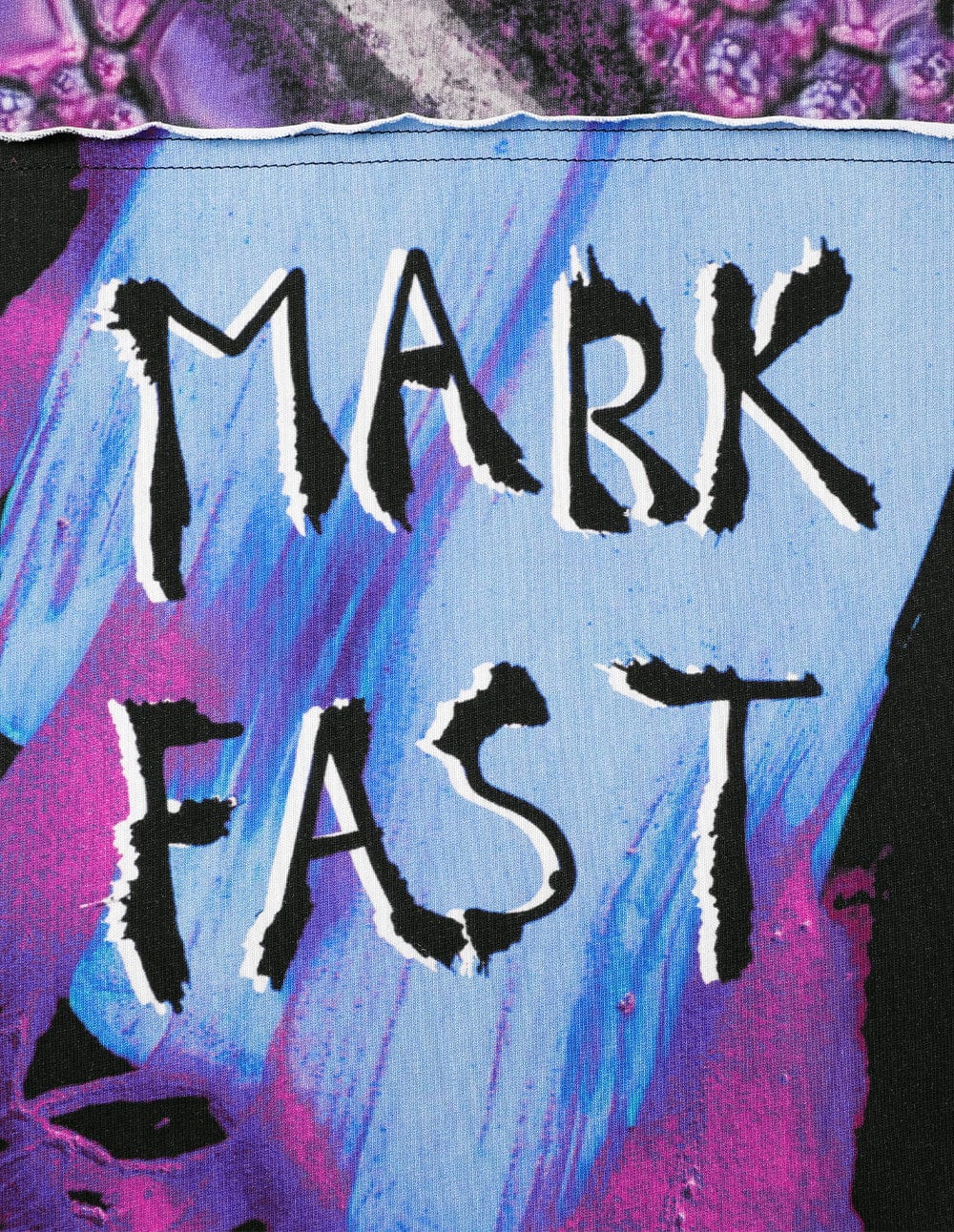 Unisex Printed Patch Loose T-Shirt