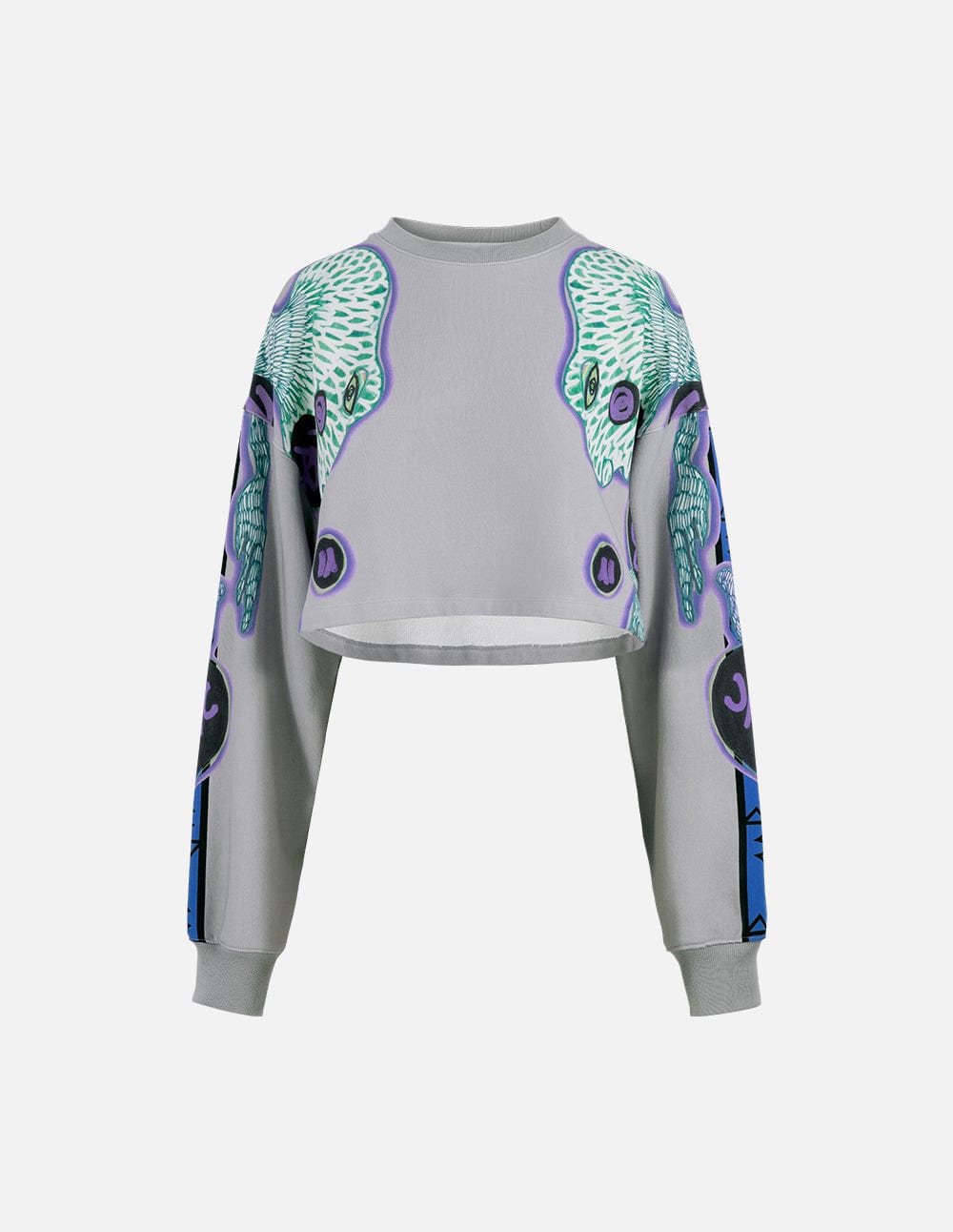 Women's Short Puff Print Sweatshirt