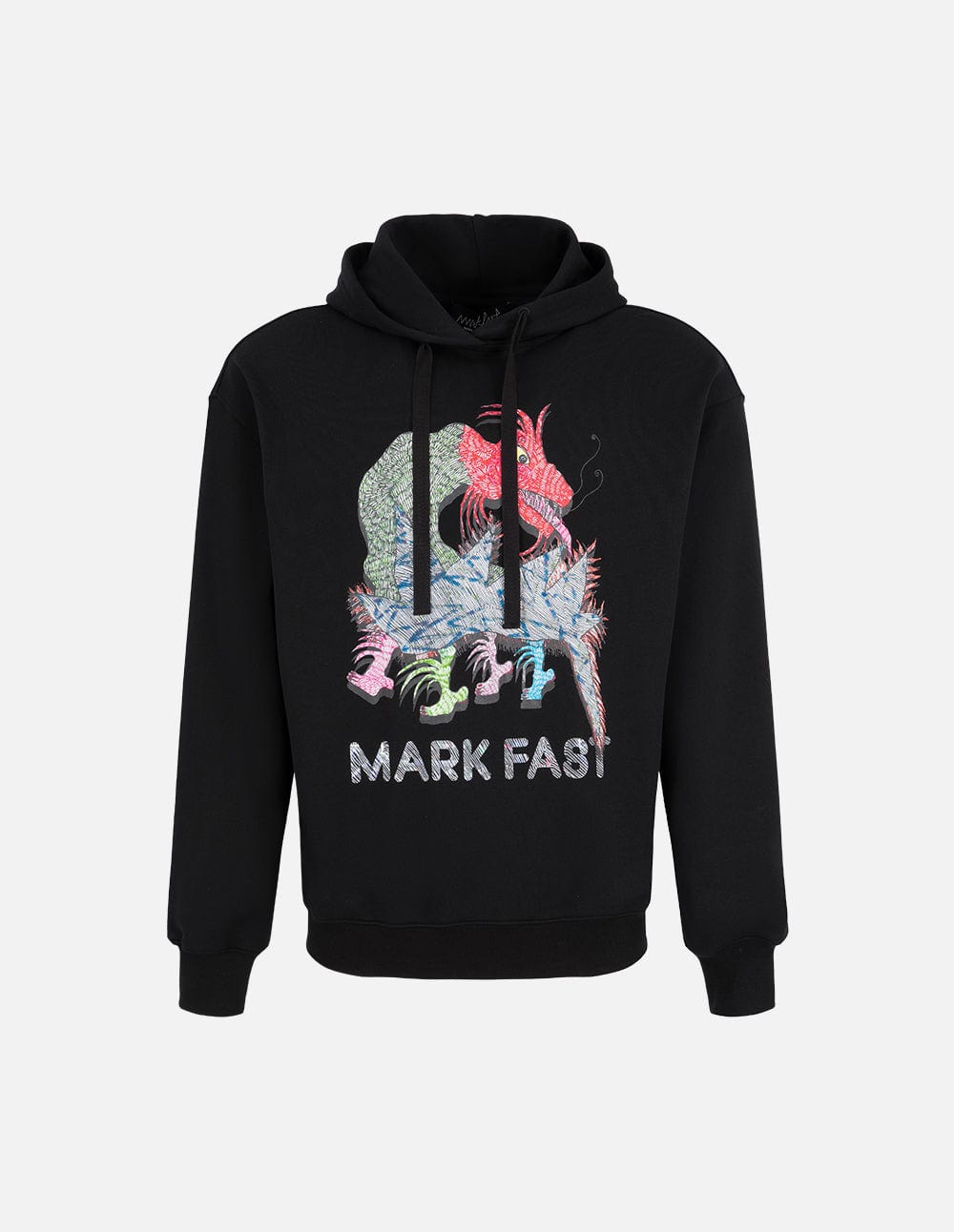 Unisex Printed Cotton Hooded Sweatshirt