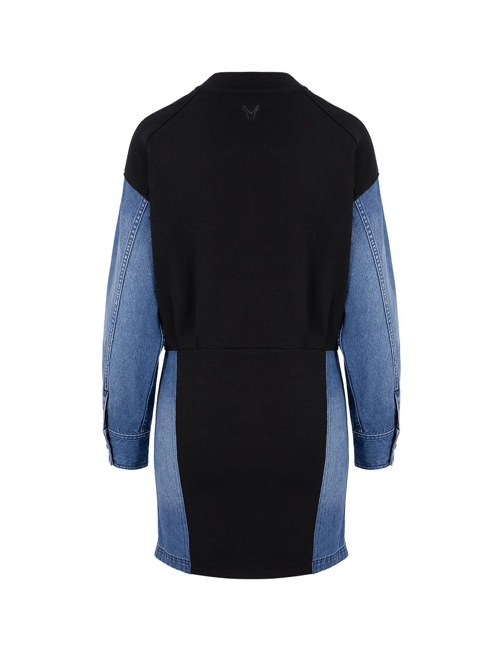 Ladies Black Panelled Waist Dress