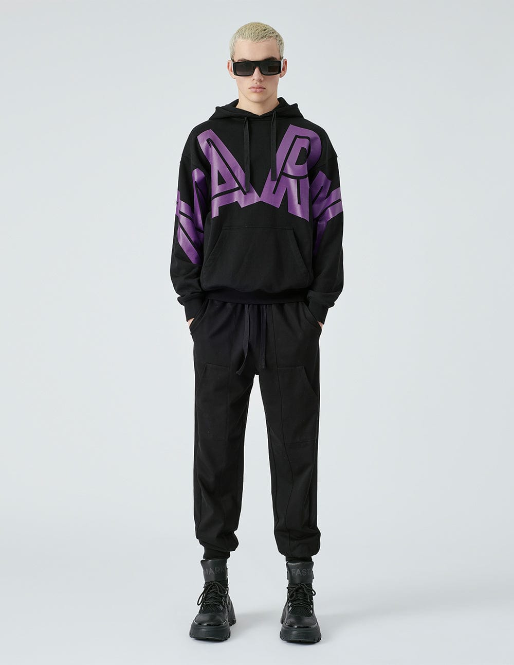 Unisex runway style hooded sweater