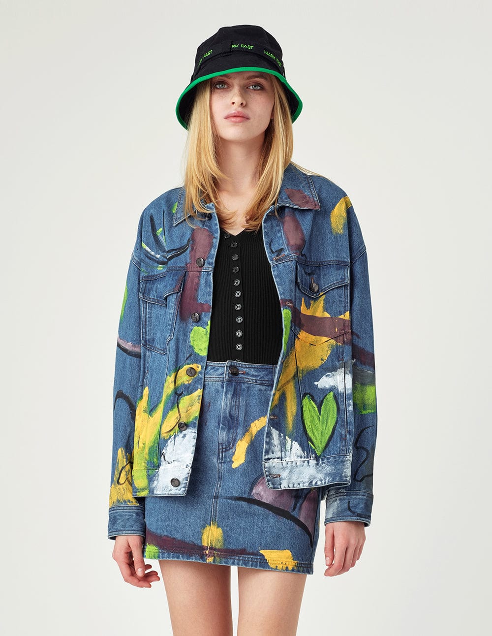 Unisex Hand-Painting Jacket