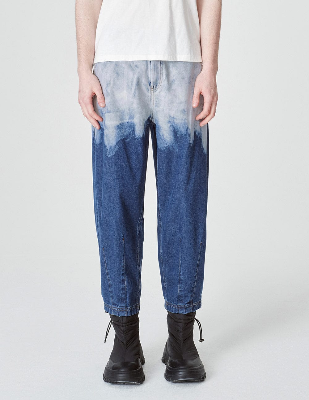 Men's Ripped Washed Jeans