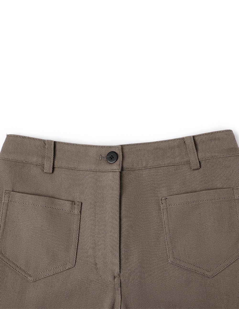 Women's High Waist Straight Denim Cargo Pants