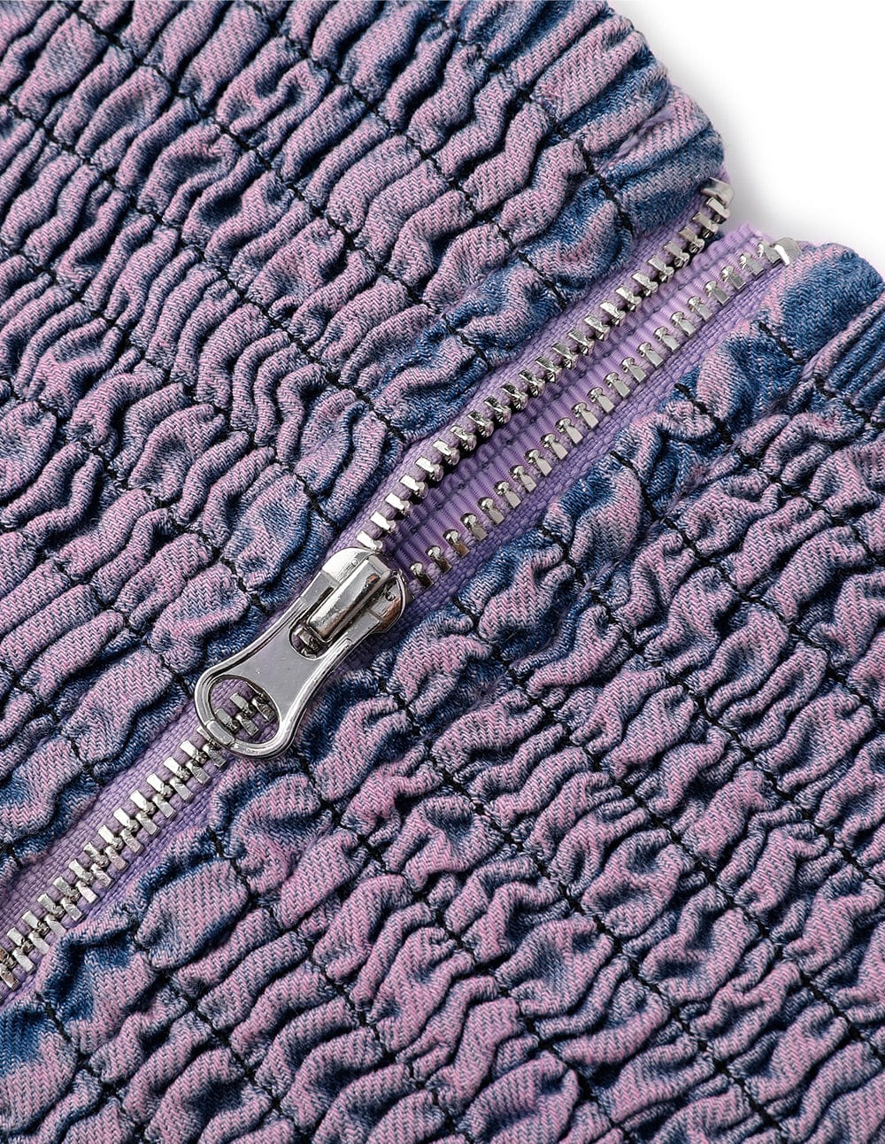 Women's Lavender Purple Denim Tube Top Of The Same Style As The Show
