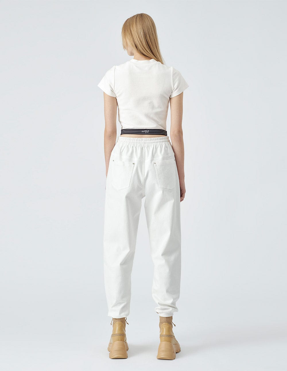 Women's Small Turtleneck All-Match Short Tight T-Shirt