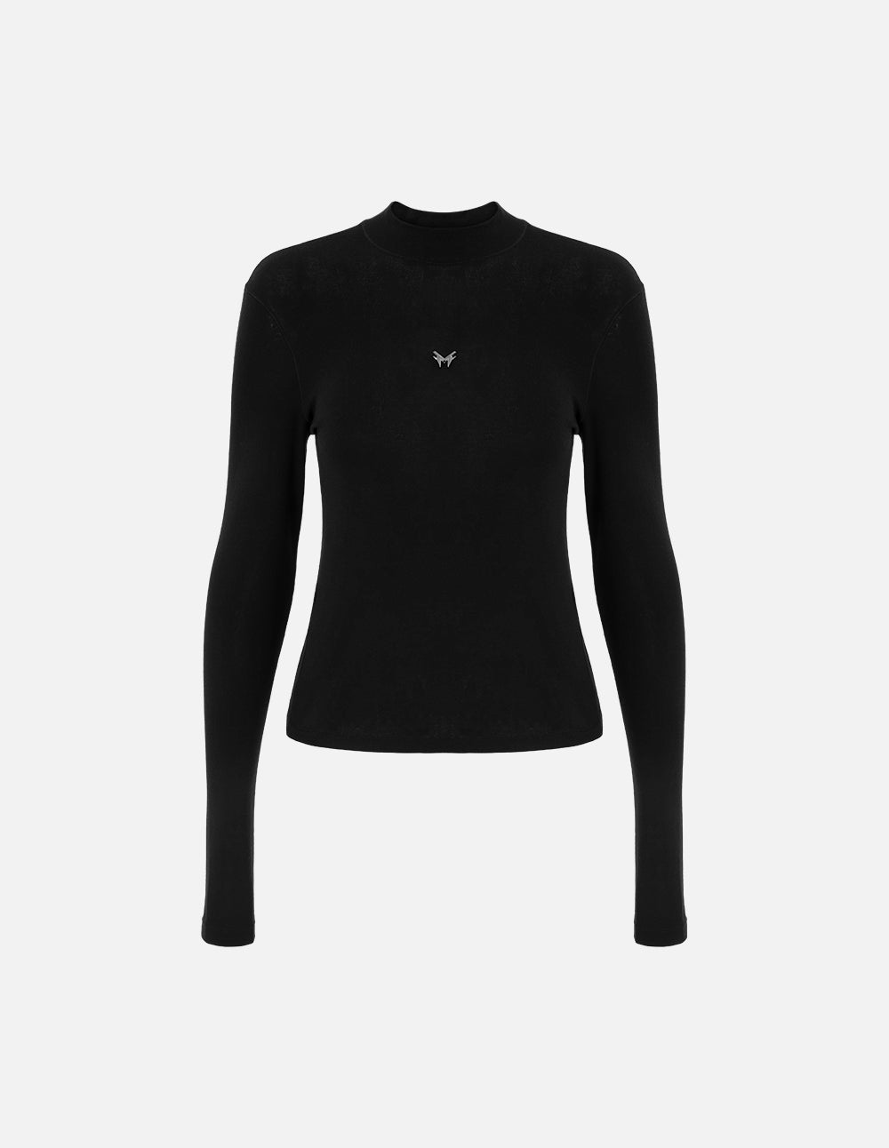 Women's Turtleneck Wool Blend Long Sleeve Top