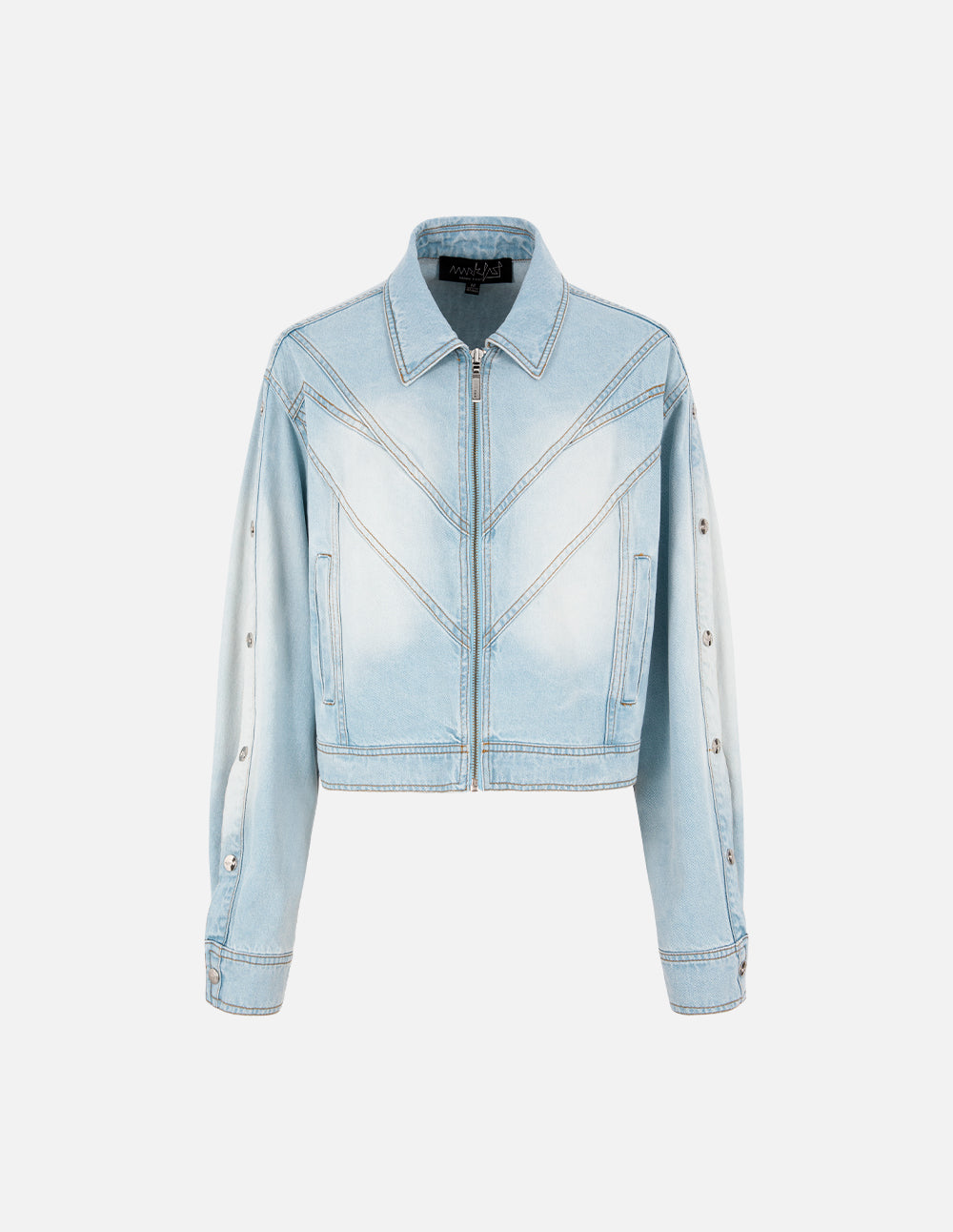 MF Vintage Washed Cotton Short Denim Jacket