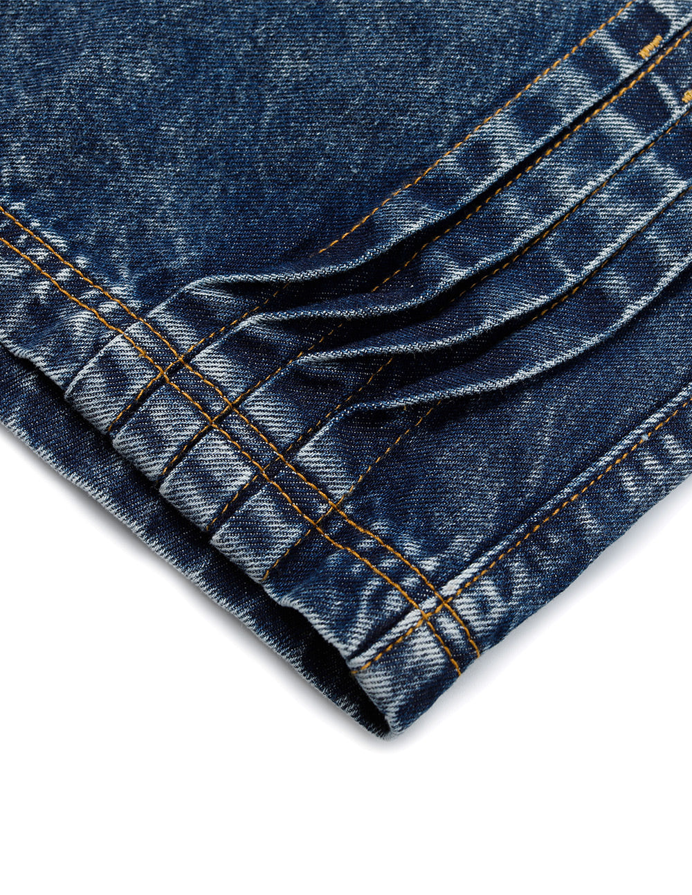 Women's Snowflake Washed Cotton Denim Shorts