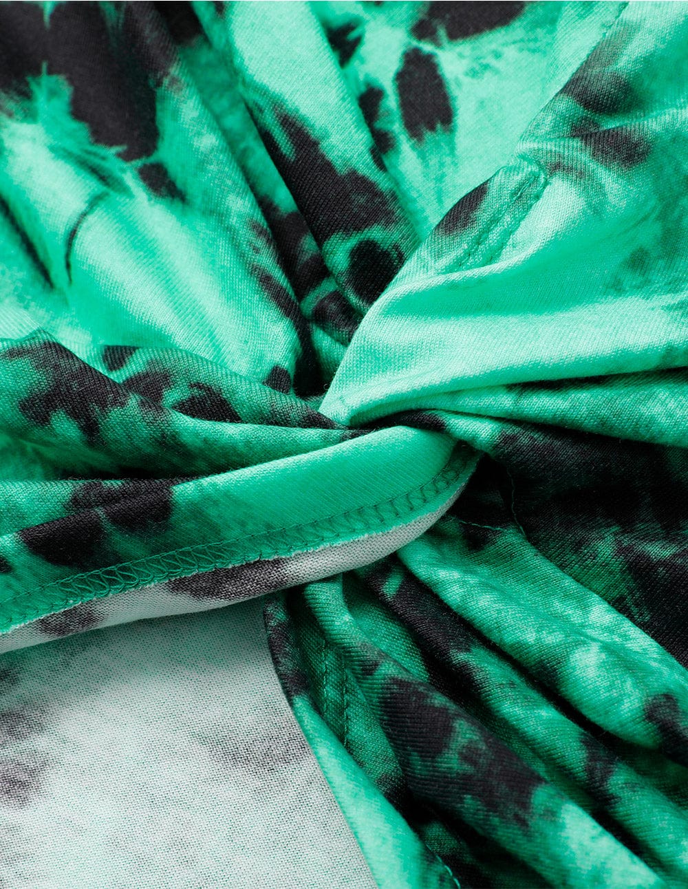 Women's Ocean Green Starry Sky Print T-Shirt