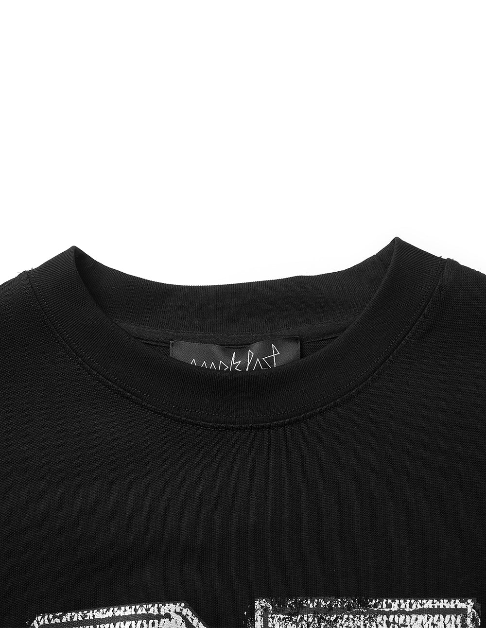 Couple Style Digital Graffiti Round Neck Pure Cotton Sweatshirt