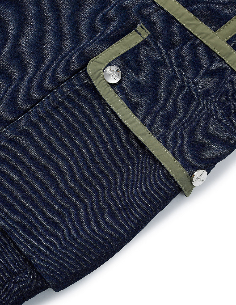 Men's Quilted Patchwork Washed Jeans