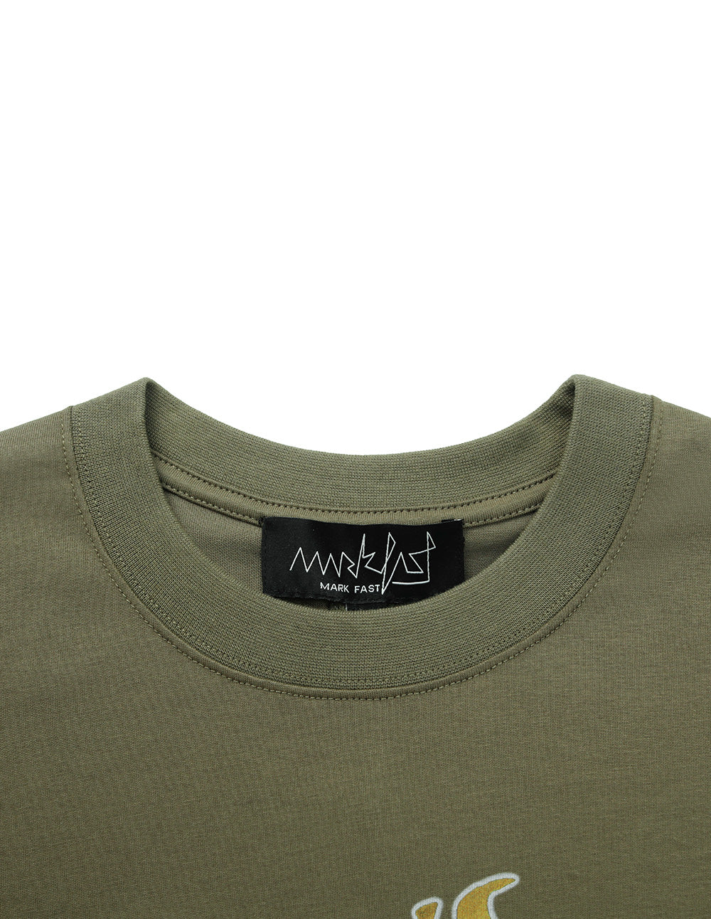 Couple style letter logo printed cotton T-shirt