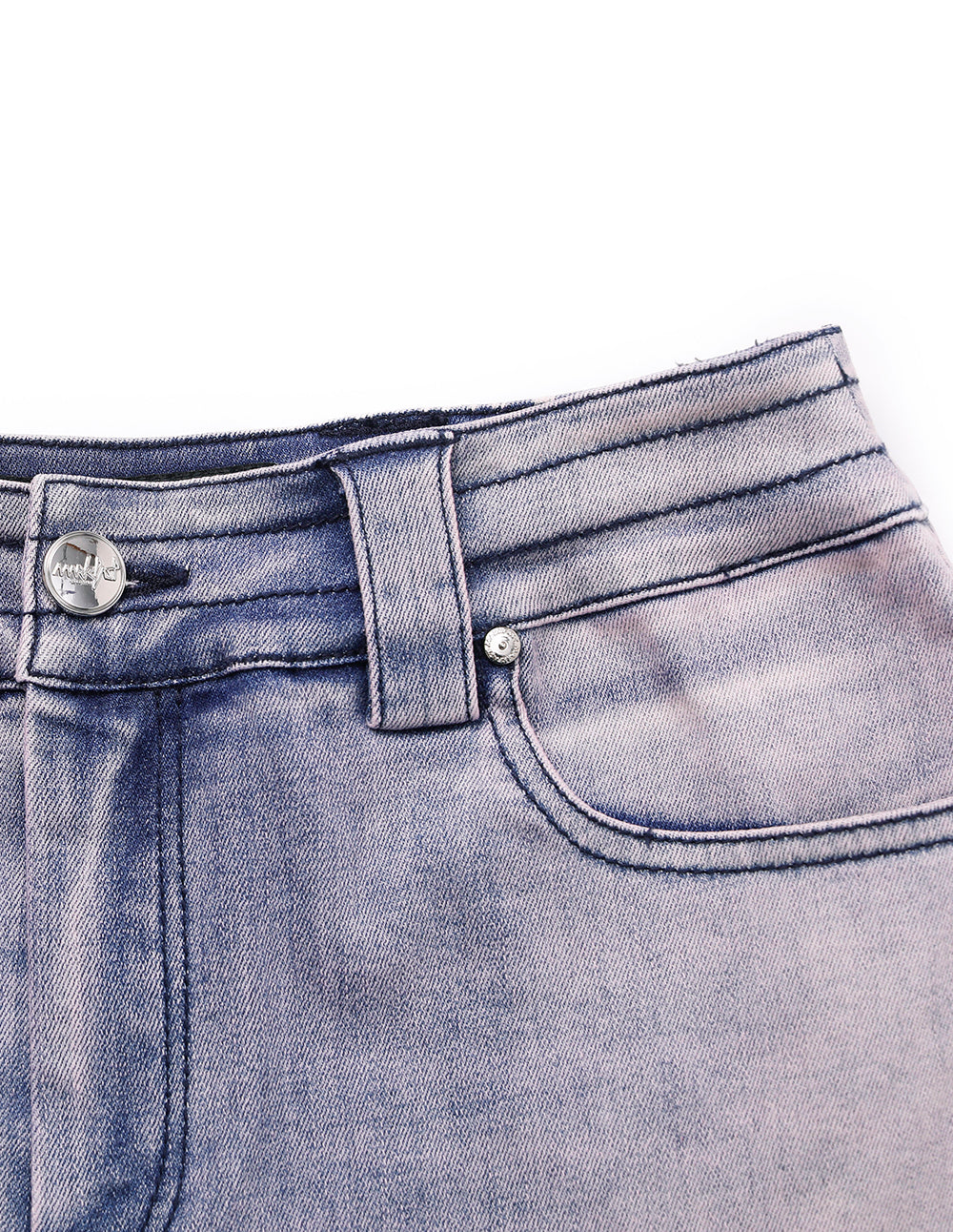 MF Retro Versatile Cotton A-Line Denim Shorts