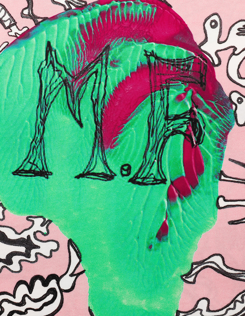 Couple's Around The Planet Printed Cotton T-Shirt