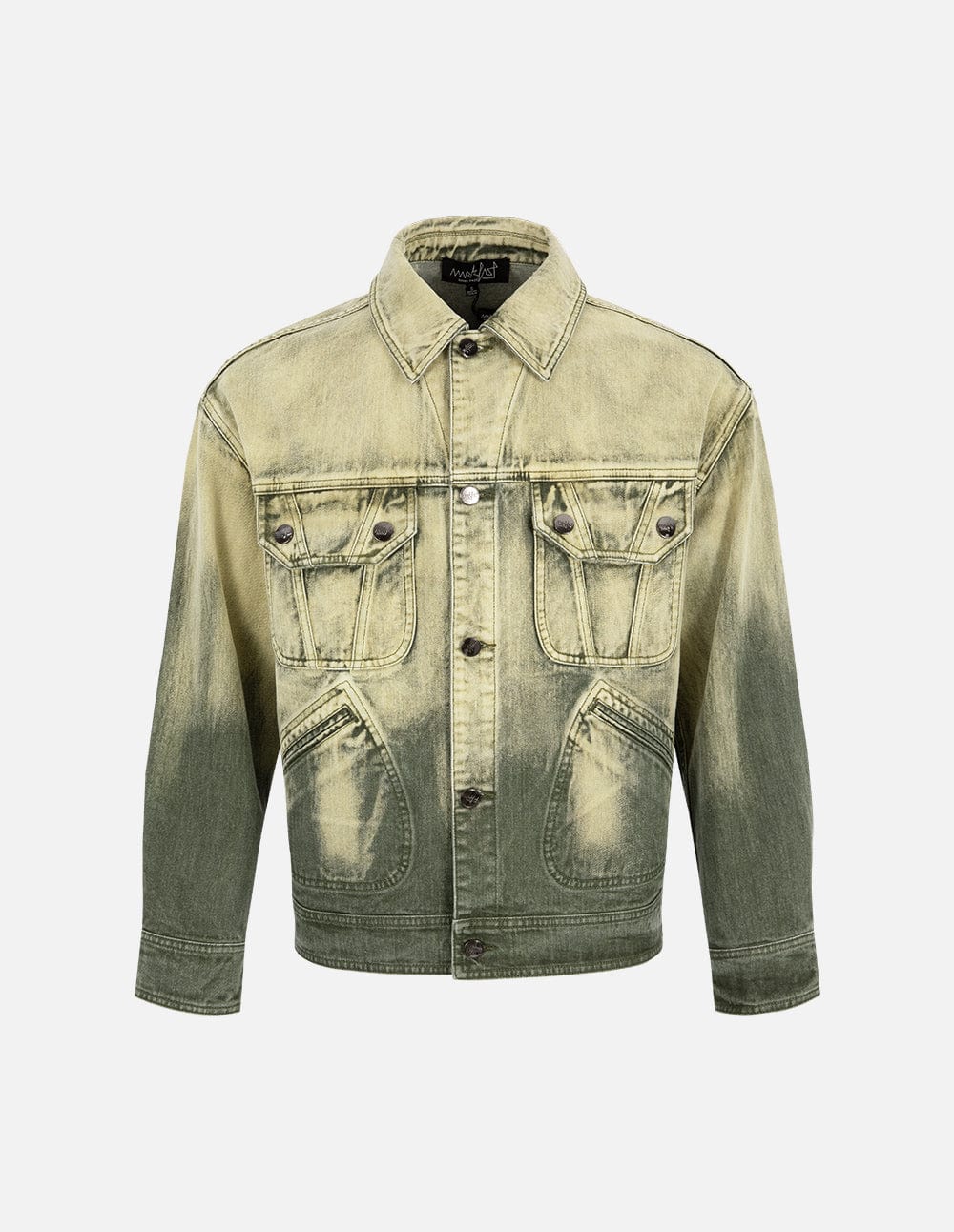 Unisex Couple Style Washed Denim Jacket