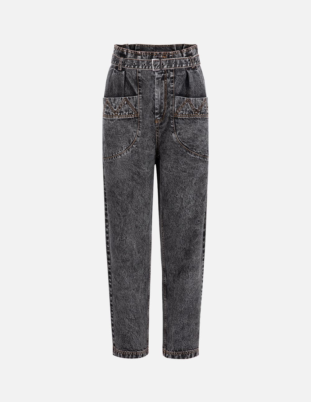 Women's Loose Wash Jeans