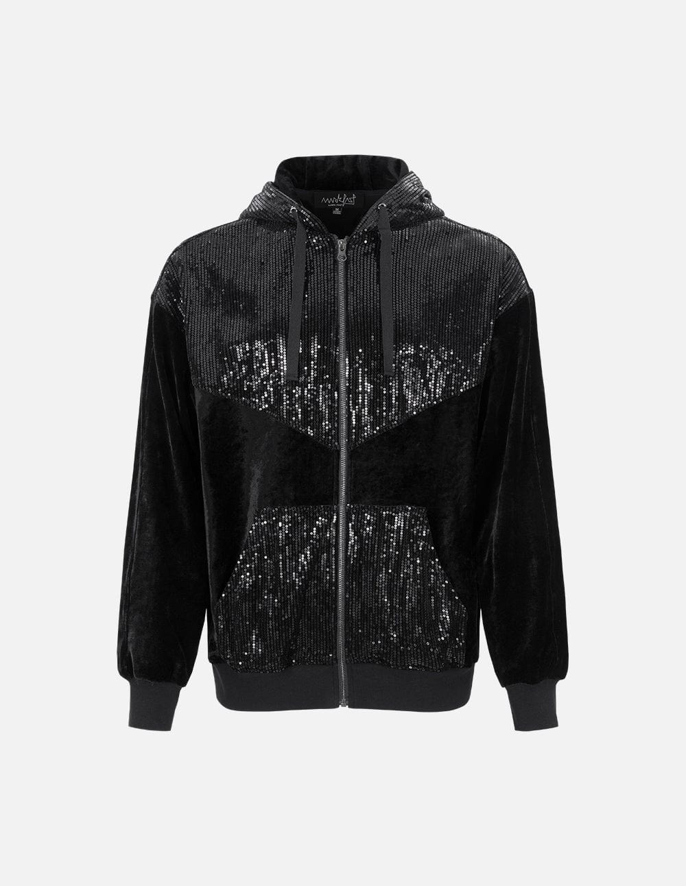 Unisex Style Hot Silver Knit Hooded Jacket