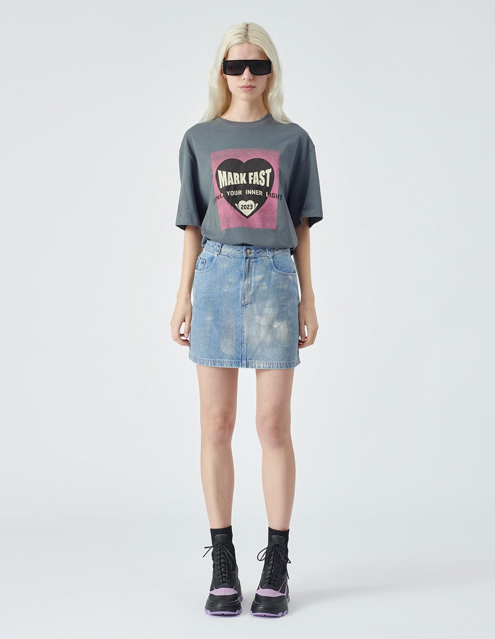 Unisex Printed Cotton Loose T-Shirt