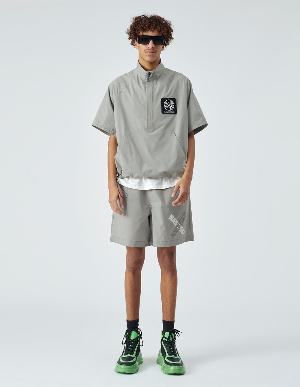 Men's Gray Lounge Top