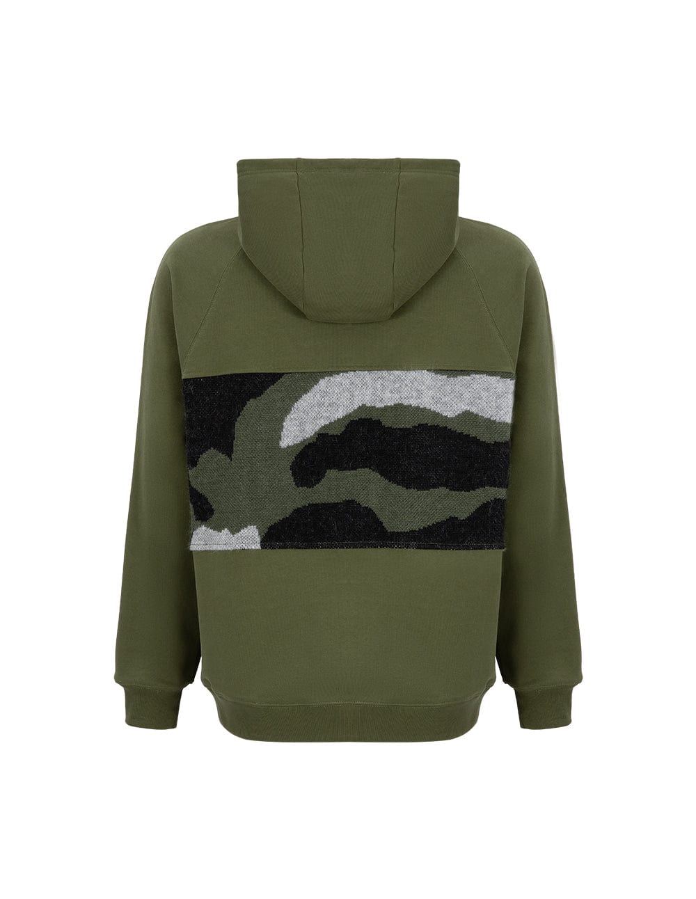 Couple Style Army Green Camouflage Hooded Sweatshirt