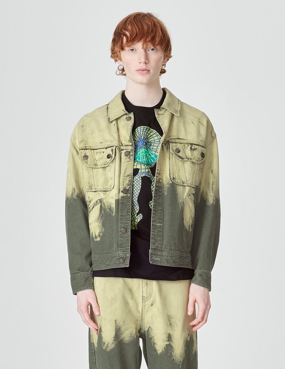 Couple Style Washed Denim Jacket