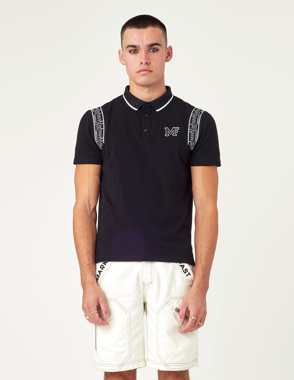 Men Washed Denim Shorts