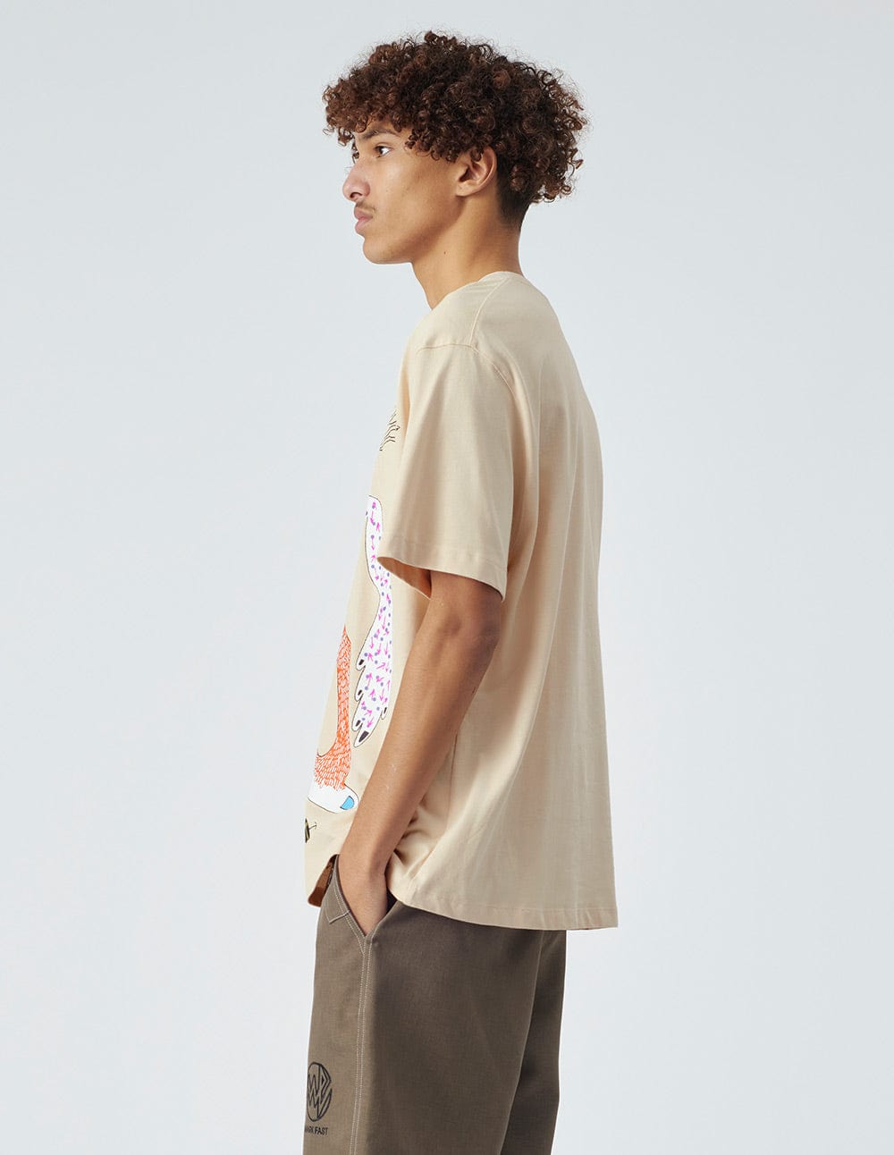 Monster Print T-Shirt For Couples