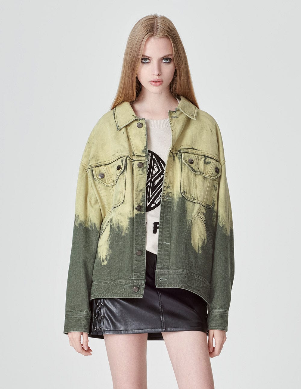 Couple Style Washed Denim Jacket