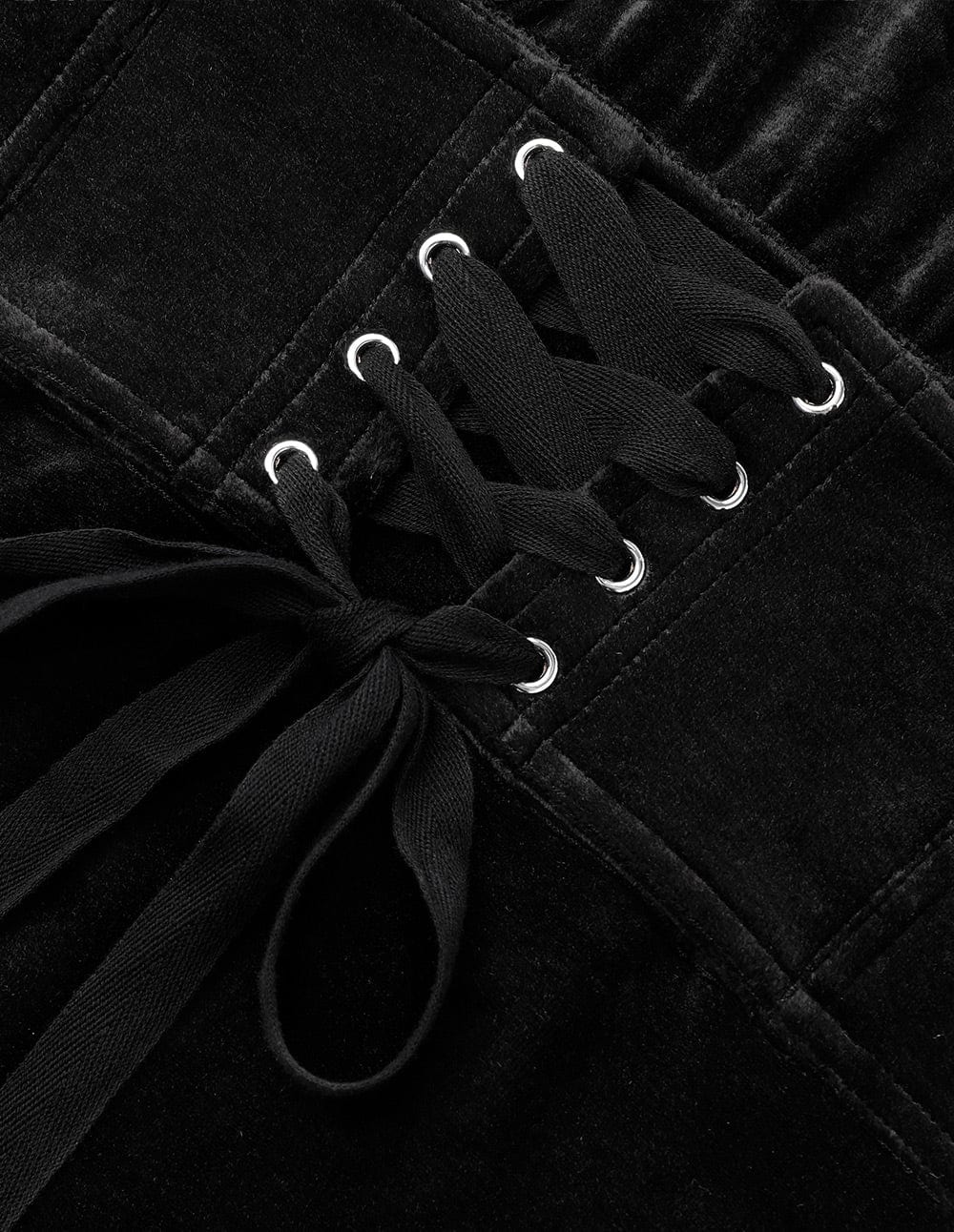 Womens Black Velvet Wrap Hip Dress